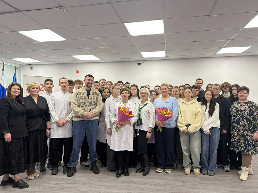 Встреча со студентами Надымского профессионального колледжа