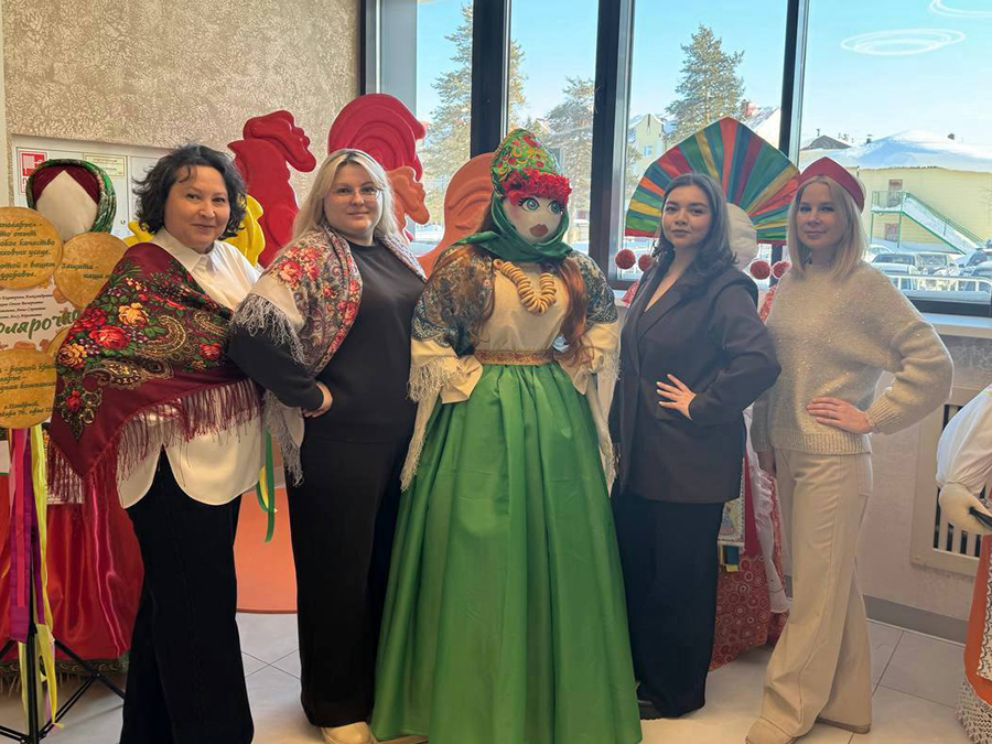 Масленичные гулянья в Салехарде и Ноябрьске