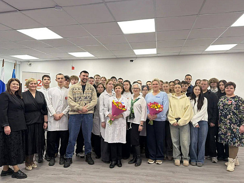 Встреча со студентами Надымского профессионального колледжа